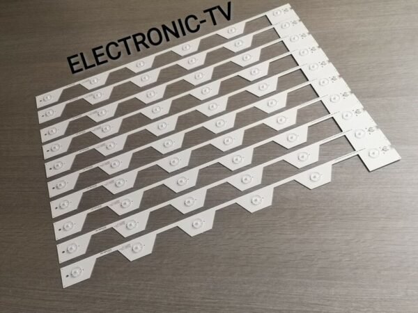 10 Barrettes Leds POUR TV TCL U55S6806