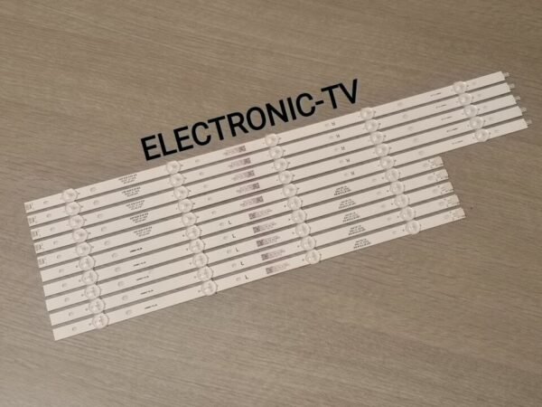 10 Barrettes Leds Pour Philips 49PUS6412