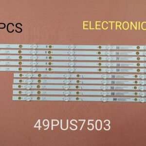 10 Barrettes Leds Pour Philips 49PUS7503