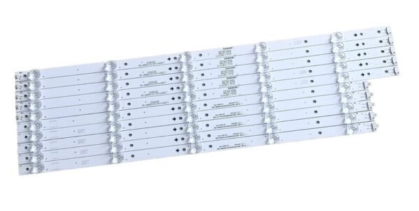 10 barrettes Led POUR TV HISENSE H55A6200