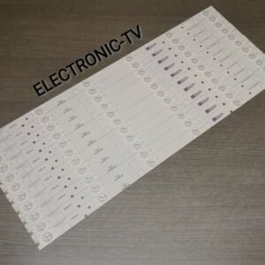 11 barrettes Led POUR TV HISENSE HD500DF-B57