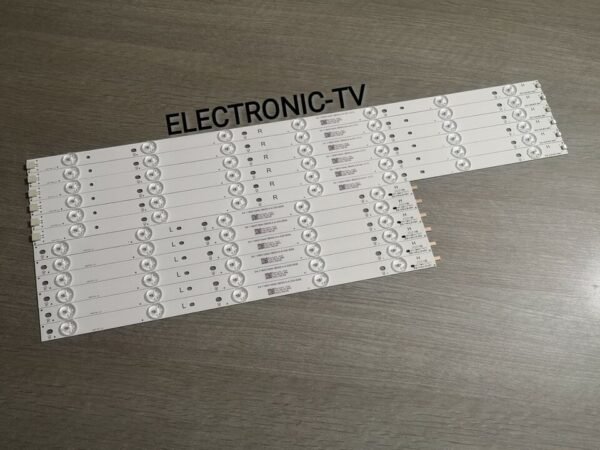 12 Barrettes Leds Pour Philips 50PUT6400