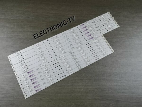 12 Barrettes Leds de remplacement Pour Philips 50PFT5300