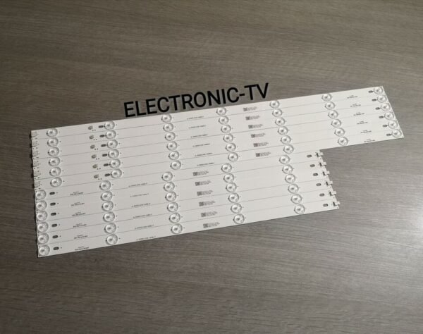 12 barrettes LED POUR TV POLAROÏD TQL-55FHDPR003
