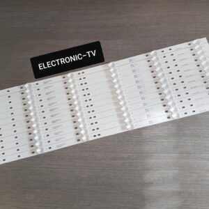 12 barrettes Led POUR TV HISENSE H65A6140