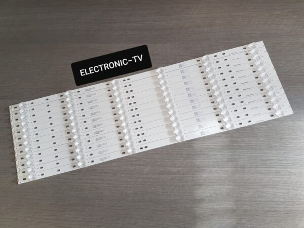 12 barrettes Led POUR TV HISENSE H65A6140