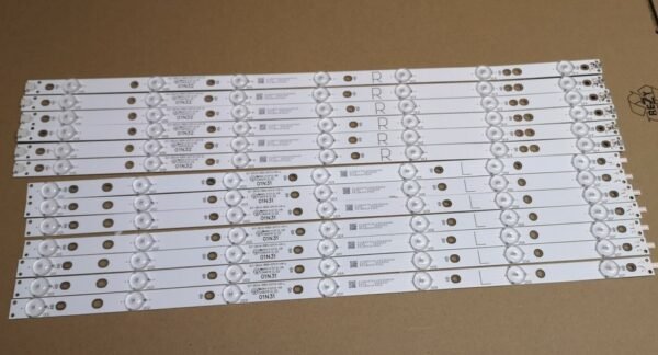 13 Barrettes LED L/R: GJ-2K16-550-D714-V4-R(x6) /L(x7) pour PHILIPS 55PUH6101