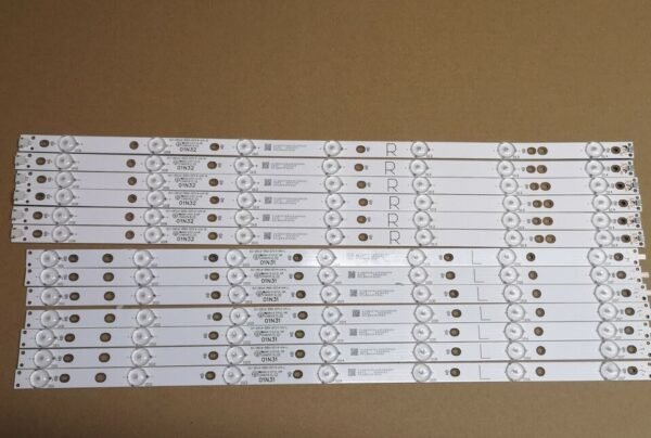 13 Barrettes LED L/R: GJ-2K16-550-D714-V4-R(x6) /L(x7) pour PHILIPS 55PUH6101 – Image 2