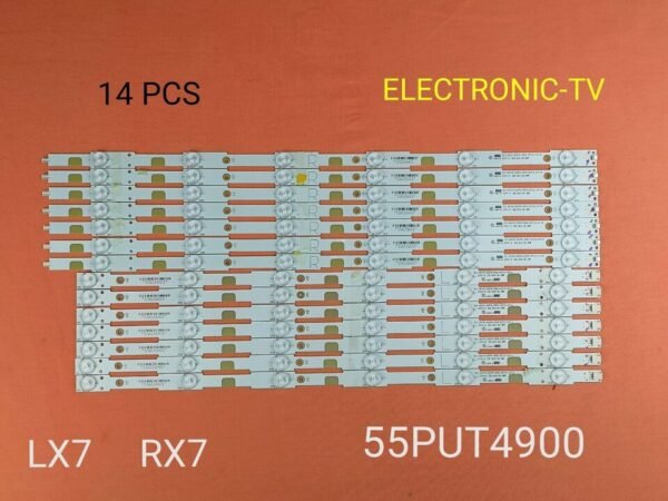 14 BARRETTES LEDS Philips 55PUT4900