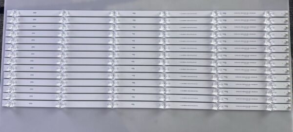 14 barrettes Leds POUR TV HISENSE 75A7100F