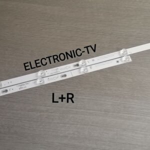 2 BARRETTES LEDS (L+R) POUR THOMSON 49UC6306