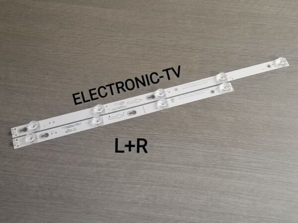 2 BARRETTES LEDS (L+R) POUR THOMSON 49UC6306
