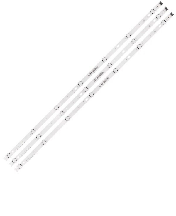 3 BARRETTES LEDS BACKLIGHT POUR TV LG 43UK6470PLC