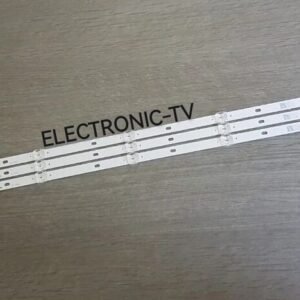 3 BARRETTES Leds Pour Tv HISENSE H43A6140