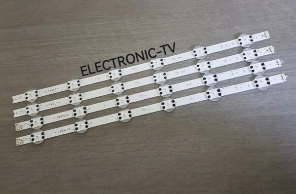4 BARRETTES Leds Pour Tv LG 49UV340C 49UJ6565 49UJ670V V17 49 R1 L1 ART3 6916L