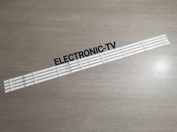 4 Barrettes Leds Pour Philips 43PUS6753