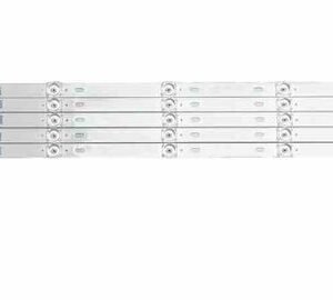5 Barrettes Leds Pour Philips 50PUS6704 50PUS7354 50PUS6754