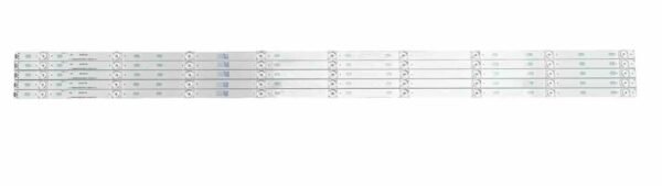 5 Barrettes Leds Pour Philips 50PUS6704 50PUS7354 50PUS6754