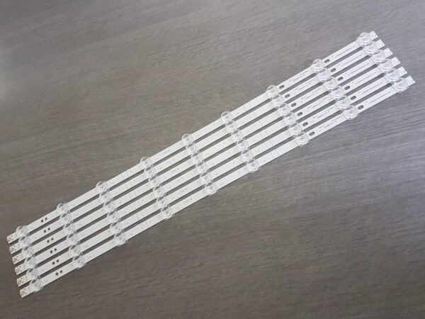 6 barrettes Led POUR TV HISENSE 65A7100F 65A7300F