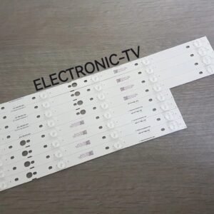 8 BARRETTES LEDS BACKLIGHT POUR TV LG 43UJ620V