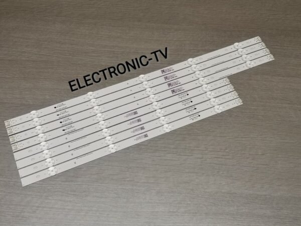 8 BARRETTES LEDS BACKLIGHT POUR TV LG 49UF6407