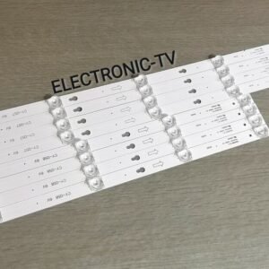 8 BARRETTES LEDS COMPATIBLE AVEC THOMSON 55UV6416
