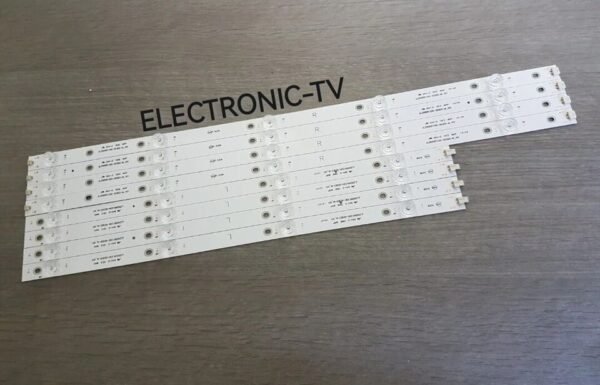 8 BARRETTES Leds Pour Tv HISENSE H50B7100