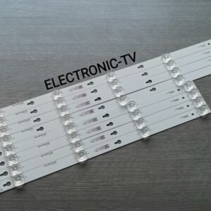 KIT 6 BARRES DE BANDE TV LED TCL 4C-LB6508-PF01J 65HR330M08A1 JL.D65081330