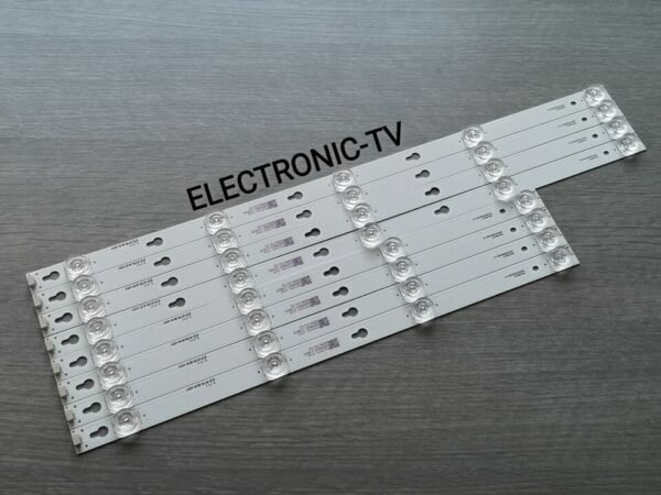 KIT 6 BARRES DE BANDE TV LED TCL 4C-LB6508-PF01J 65HR330M08A1 JL.D65081330