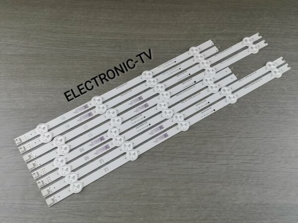 8 Barrettes Leds Pour Philips 42PFK6309