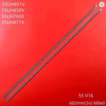 BANDES DE RÉTROÉCLAIRAGE BARRE LED POUR TV LG 55UH668V