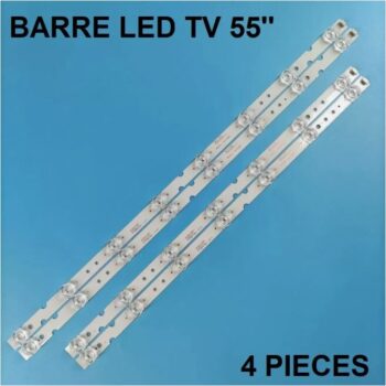 BANDES DE RETROECLAIRAGE BARRES LED TCL 55EP662