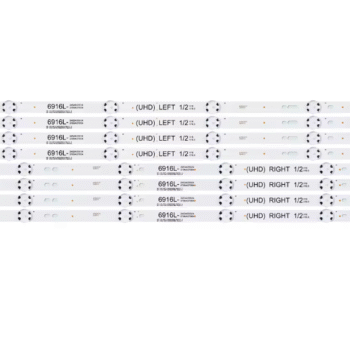 BANDES DE RÉTROÉCLAIRAGE BARRE LED POUR TV LG 49UH668V