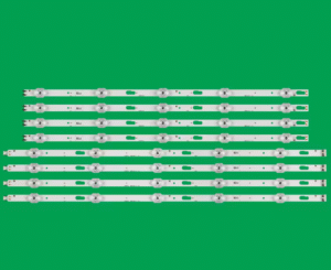 BANDES DE RÉTROÉCLAIRAGE BARRE LED POUR TV SAMSUNG UE55TU7102K UE55TU7175 UE55TU7105K UE55TU7170U UE55TU7125 UE55TU7025
