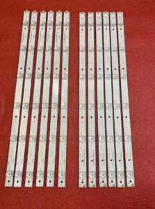 BANDES DE RÉTROÉCLAIRAGE BARRE LED POUR TV SHARP LC-55CFE6241K LC-55CFE6241E LC-55CUF8462ES LC-55CUF8472ES